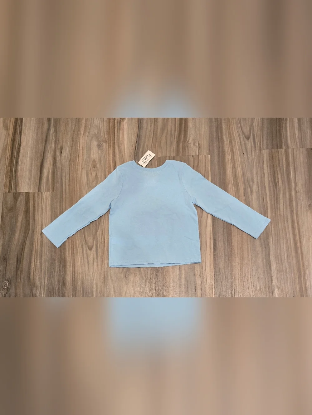 NWT The Children’s Place Girls Long Sleeve Princess Shirt Size 3T Light Blue